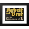 thumbnail image 2 of Anonymous 24x18 Black Modern Framed Museum Art Print Titled - Work and Bread Through National Socialism List 1 (1932), 2 of 5