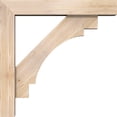 thumbnail image 3 of Ekena Millwork 5 1/2"W x 28"D x 28"H Merced Block Smooth Bracket w/ Offset Brace, Douglas Fir, 3 of 25