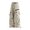 Khaki*, variant on Men's Pants Solid Color Elastic Waist Side Buckle Drawstring Dual Flap Toggle Cargo Pockets Side Webbing Strap Adjustable Hem Wide Leg Casual Trousers Khaki