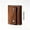 Brown, variant on Compact Leather Trifold Wallet, Handmade Minimalist Full-Grain Leather Wallet for Men, Slim Front Pocket Card Holder with Coin Pouch