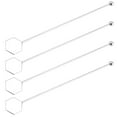 thumbnail image 4 of Shisuyan Coffee Mixing Stirrer Reusable Stainless Steel Silver 4pcs, 4 of 8