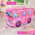 thumbnail image 4 of Play Tent Barbie Coastal Cowgirl Camper para niños mayores de 3 años, 4 of 6