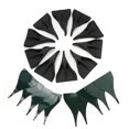thumbnail image 1 of Aileron de Spoiler, 10pcs Fibre de Carbone Style Toit de Voiture Accessoires Décoratifs Toit Aile Design Révolutionnaire, 1 of 8