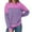 506_Purple, variant on QASIEATN Hoodies for Graceful Women Fashion, Sweatshirts Crewneck Long Sleeve Striped Tops Lightweight Fashion , Womens Fall Tops