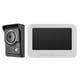 thumbnail image 3 of Timbre con cable, monitor de 7 "Teléfono inalámbrico en Sistema de intercomunicación de seguridad para Timbre de shamjiam Sistema de videoportero, 3 of 9