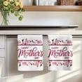 thumbnail image 7 of Pink Mother's Day Kitchen Towels Set of 1, Watercolor Flowers Modern Polka Dot Striped Absorbent Dish Towels for Kitchen, Microfiber Hand Towel, Quick Drying Tea Towel for Cleaning Dishcloths, 7 of 7