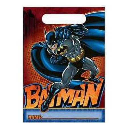 Batman Loot Bags (8-pack) - Party Supplies