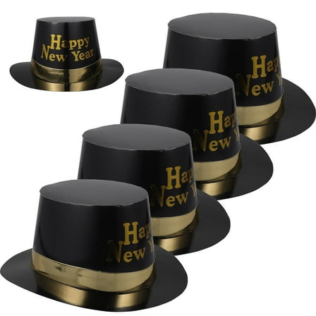 HEMOTON 5 Pcs Creative Paper Birthday Hats for Men and Children, Fun Party Headdress Accessories