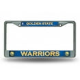 thumbnail image 1 of Cadre de Plaque d'Immatriculation Chromée Golden State Warriors, 1 of 1