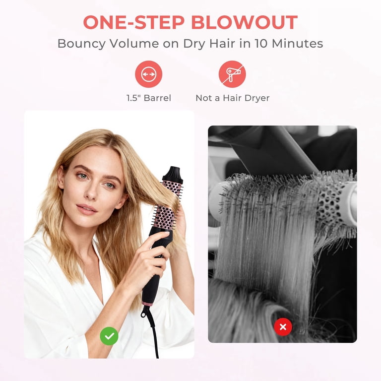 Morfone Thermal Brush, 1.5 Inch Ionic with LED Display photo 3