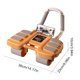 thumbnail image 2 of Roller AB Wheel AB Máquina de ejercicio Doble rueda para la Oficina de Gimnasio Orange, 2 of 6