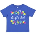 thumbnail image 3 of Inktastic Gigis Girl Bright Flowers Girls Toddler T-Shirt, 3 of 5