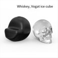 thumbnail image 3 of Molde de Hielo con Calavera 3D Grande, Bandeja para Fiesta de Hielo con Calavera de Whisky, Molde de Hielo de Silicona, de Boca Grande, Máquina de Hielo con Calavera, 3 of 5