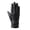 Black, variant on PMVFHDE Gloves & Mittens Ladies Autumn Winter Solid Versatile Windproof Thick Cold for Outdoor Driving Cycling Running Brown - M