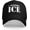 Black, variant on I Support Ice Hat I Stand with Ice Hat Trucker Cap for Men Women Black