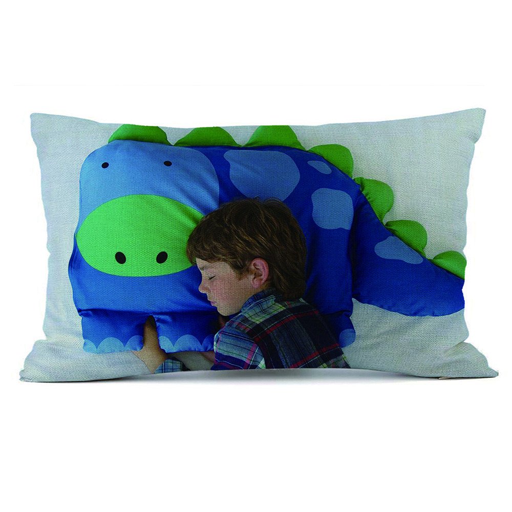 Toyfunny Kids Animal Pillowcase Boys Dylan The Dinosaur Pet Pillow Sham