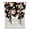 Black, variant on Peach Tie Up Curtains for Window, Thermal Insulated Balloon Shade Adjustable Rod Pocket Curtains Valance Panels for Kitchen Bathroom Cafe 34 x 45 Spring Floral Green Leaf Botanical Pink Fruit