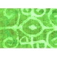 thumbnail image 1 of Ahgly Company Indoor Rectangle Abstract Green Modern Area Rugs, 5' x 7', 1 of 4
