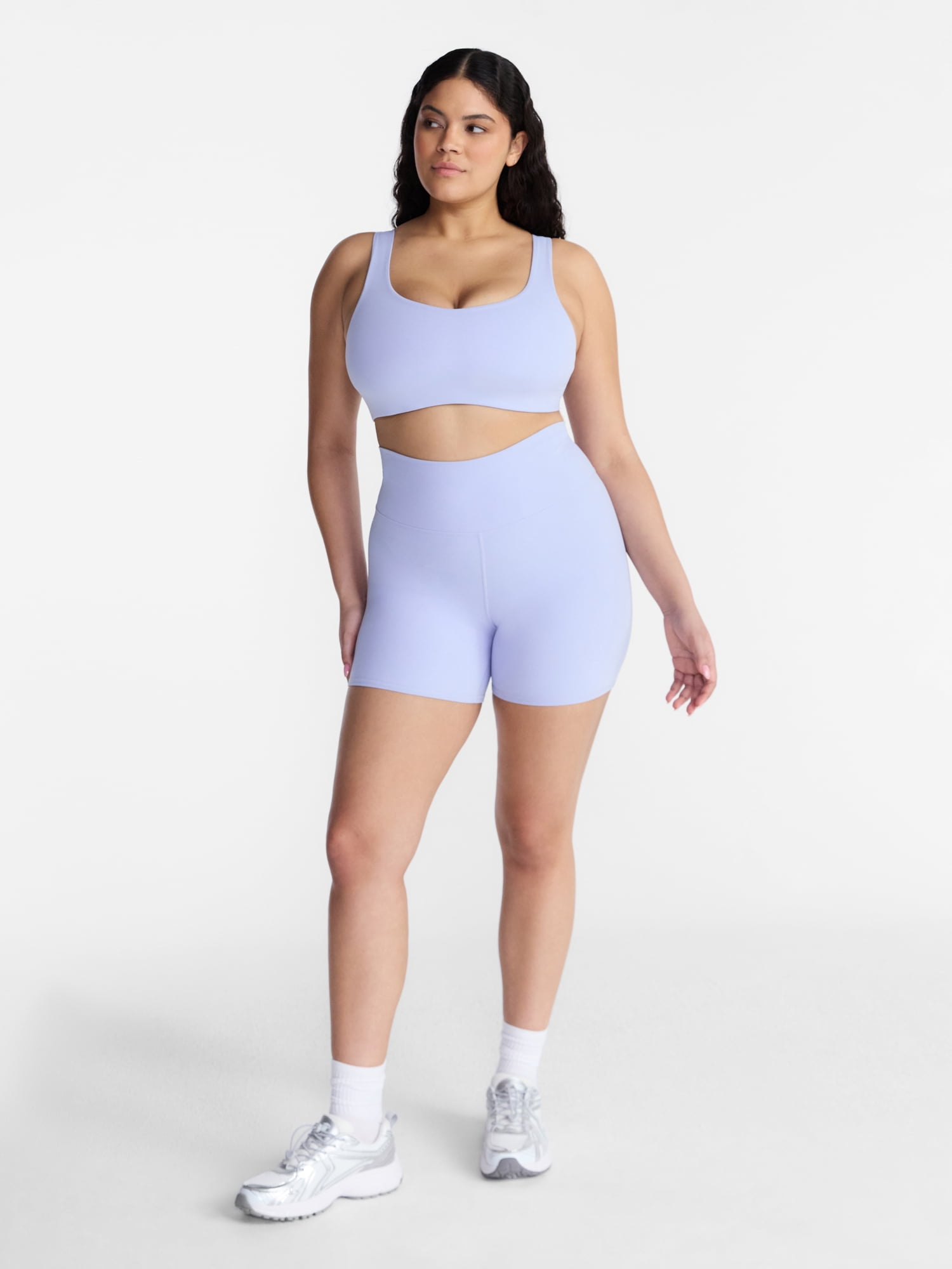 Avia Women's and Women's Plus SoftSculpt Bike Short, Sizes XS-4X
