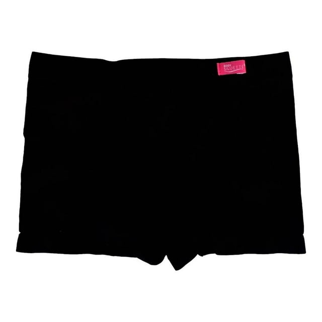 Bóxer Body Siluette para Mujer, Largo Negro Talla CH