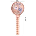 thumbnail image 2 of Mini ventilador eléctrico con soporte Verano Mano Ventilador eléctrico portátil plegable con trípode, rosa Monstrate HA7098-02B, 2 of 6
