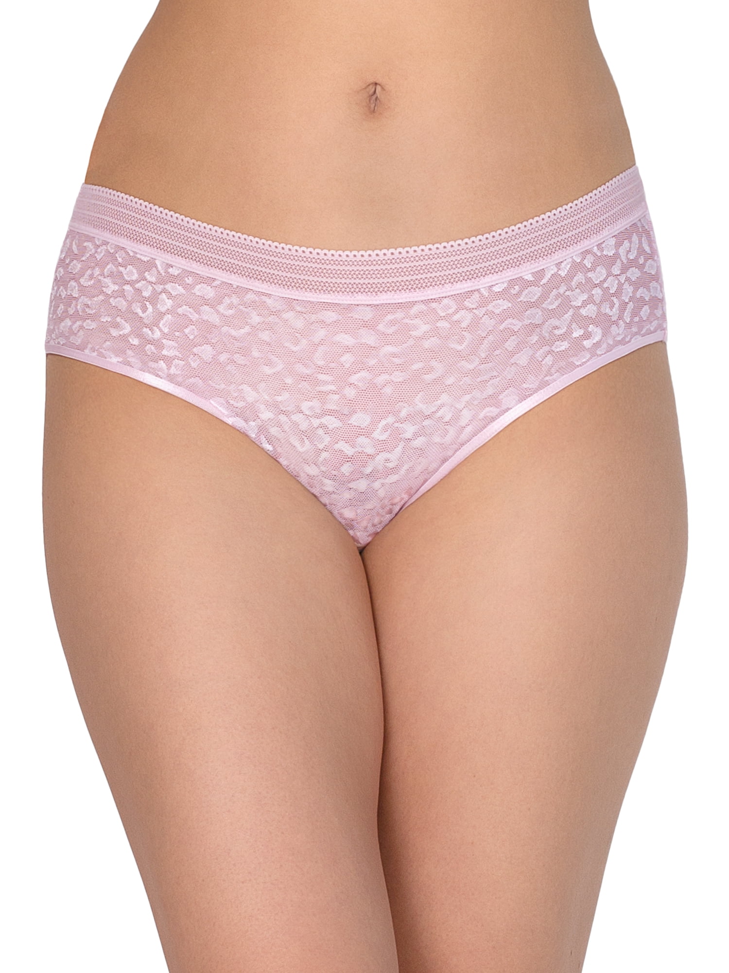 Secret Treasures Hipster Leopard Print Everyday Special Occasion Panty (Women's) 3 Pack