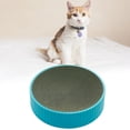 thumbnail image 3 of Rascador de gato en forma de cuenco, juguetes de garra de molienda de gato para mascotas pequeñas Azul Jinwen Tabla de rascar para gatos, 3 of 8