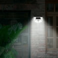 thumbnail image 5 of 4Pcs 100 LED Solar Wall Lamp 3 Modes Body Induction Waterproof Outdoor Lighting Garden Yard Light, 5 of 5