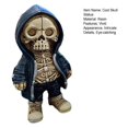 thumbnail image 5 of AMERTEER Skull Statue Gift Eye-catching Creative Unique Decoration Fun Gift Skeleton Ornament, 5 of 5