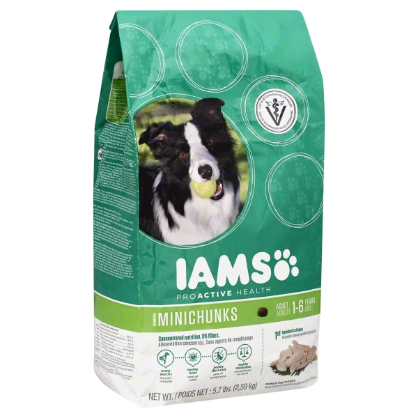 Iams Proactive Health Adult Minichunks Premium Dog Food 5.7 Lbs
