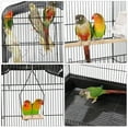 thumbnail image 5 of Alden Design Large 41" Metal Bird Cage with Play Top for Parakeets and Lovebirds, Black, 5 of 14