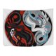 thumbnail image 3 of Tapiz de Dragón Blanco Y Negro ABPHQTO Yin Yang decoración Para Colgar en la pared 150x225 cm, 3 of 4