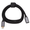 thumbnail image 3 of Type C Male To Female Extension Cable, 4K 60hz Male To Female Type C Extender Cord Thickened Flexible  For Notebook For Tablet 1m, 3 of 8