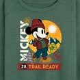 thumbnail image 3 of Mickey & Friends - Trail Ready - Women's Lightweight French Terry Long Sleeve Shirt, 3 of 5