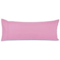 thumbnail image 1 of Nestl Body Pillow Case, Microfiber Body Pillow Cover, Body Pillowcase Size (20"x54"), Light Orange, 1 of 3