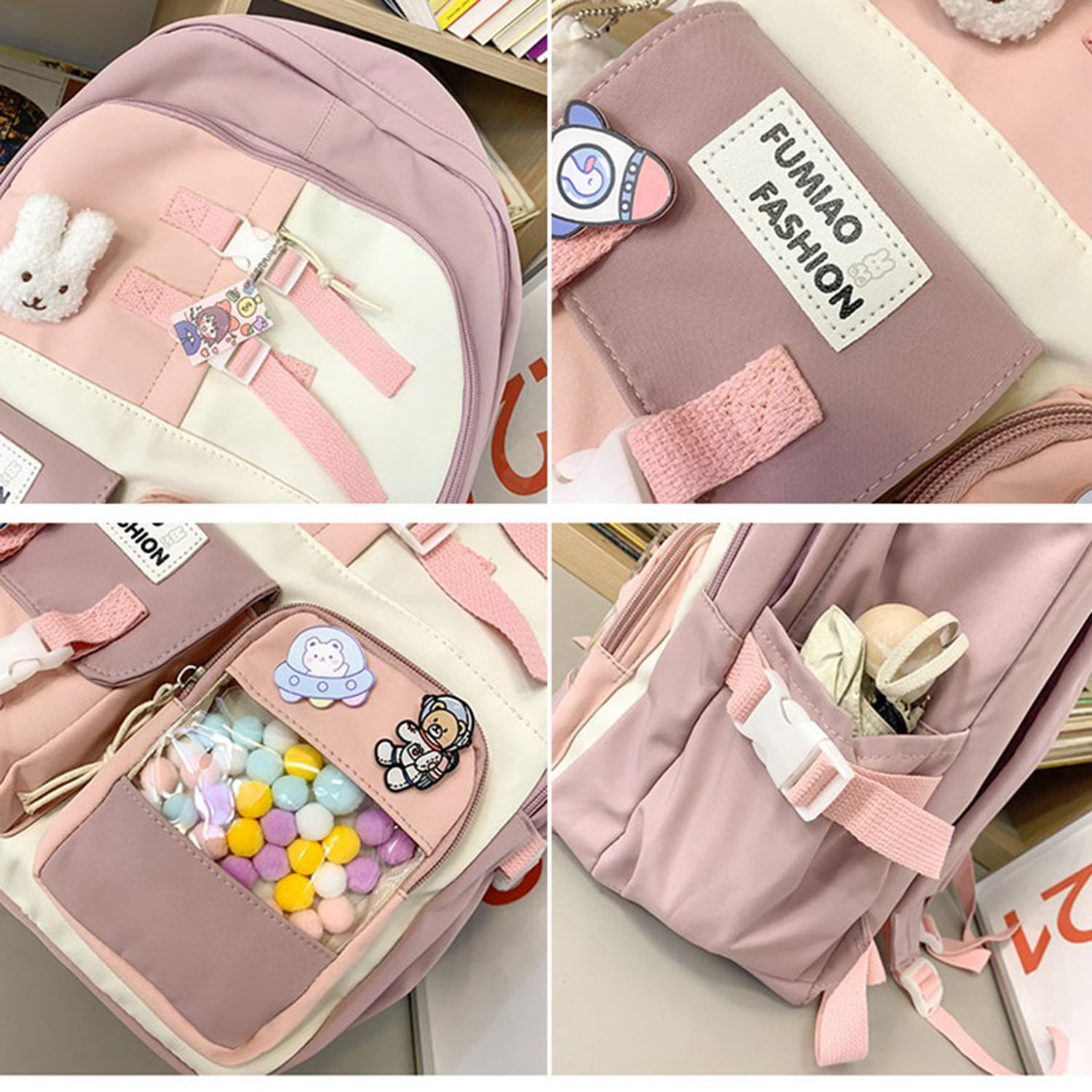 Japanese Kawaii Backpack Women Small School Bags For Teenage Girls Candy  Color Backpacks New Summer Fashion Student Bags Mochila