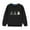 Black, variant on Spazoro Toddler Kids Girls Boys Sweatshirts, Graphic Long Sleeve Crew Neck Fall Winter Tops for Childs Girls Boys Black Size 2-3 T