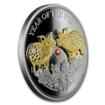 thumbnail image 3 of 2019 Fiji 1 oz Silver Year of the Pig Proof (Gold Gilded w/Pearl), 3 of 5