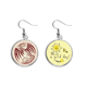 thumbnail image 1 of Chinese Phoenix retrato animal Pendiente Sol Flor Pendiente Joyas Moda Unbranded M, 1 of 3