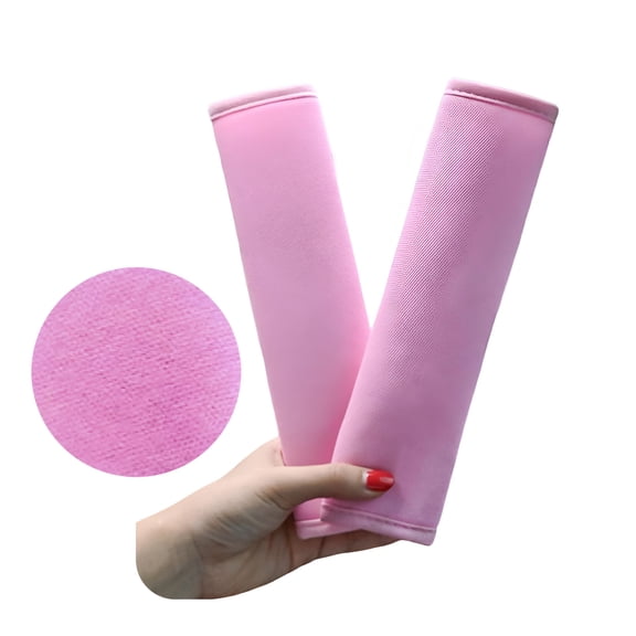 MELIVO 1 Pair Seat Belt Cover Comfortable Soft Plush Baby Kids Car Seat Strap Shoulder Pad Interior Accessories