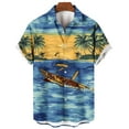 thumbnail image 3 of ZCFZJW Men's Hawaiian Shirt Big and Tall Regular Fit Casual Summer Short Sleeve Floral Button Down Graphic T-Shirts Tropical Holiday Beach Shirts Tops Multicolor#04 XXXL, 3 of 3