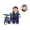 C, variant on 1PCS Minifigures Set –Papa Eleven Upside Down Max Hawkins Movies Demogorgon Steve Dustin Mike Will Erica Robin Nancy Building Blocks, Creative Puzzle Toys for Children Christmas Gift Birthday Present