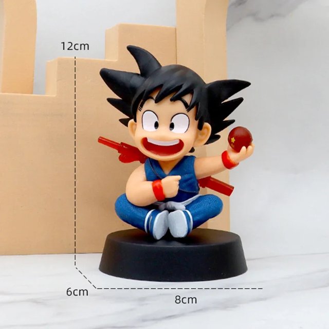 Figura de Anime de dibujos animados Dragon Ball Z, juguetes para niños, muñeca Kawaii Goku, modelo, accesorios, juguete para niños, regalo, figuras de acción, pasatiempos