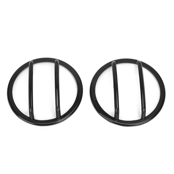 Turn Light Frame,2pcs Wheel Eyebrow Turn Cornering Lamp Trim Turn Light Cover Sturdy Construction