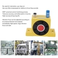 thumbnail image 3 of Pneumatic Vibrator, High Accuracy Air Turbine Oscillator Adjustable G1/4 Safe  for Conveyor, 3 of 7