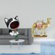 thumbnail image 2 of Estatua de gato, cuenco para llaves, figura decorativa, figura de camello, figura de escritorio, material de resina, adecuado para regalar, decoración, 2 of 8