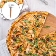 thumbnail image 4 of Pizza Cutting Tool Noodle Dough Scoring Cutter Pastry Wheel Bread Knife Universal Stainless Steel Wood, 4 of 6