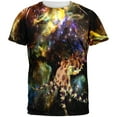 thumbnail image 1 of Blue Ringed Octopus IN SPACE All Over Adult T-Shirt - Small, 1 of 2