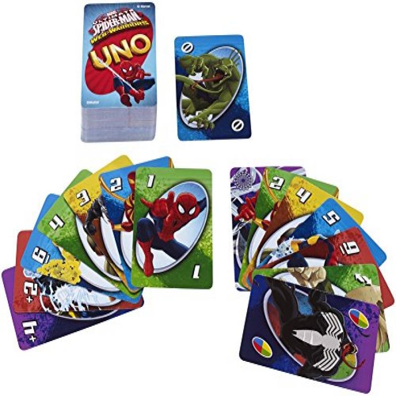 Mattel Games Uno Licensed Card Game Asrt