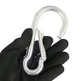 thumbnail image 6 of 5.5 Inch Stainless Steel Carabiner Clip Spring Snap Hook - 2 Packs Heavy Duty Carabiner Clips for Keys, Swing Set, Camping, Fishing, Hiking Traveling, 600 lbs Capacity, 6 of 6